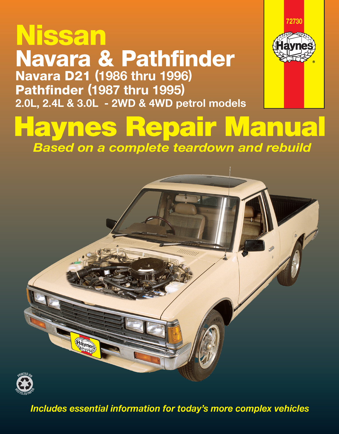 Nissan Navara 1986 1996 Haynes Repair Manuals Guides