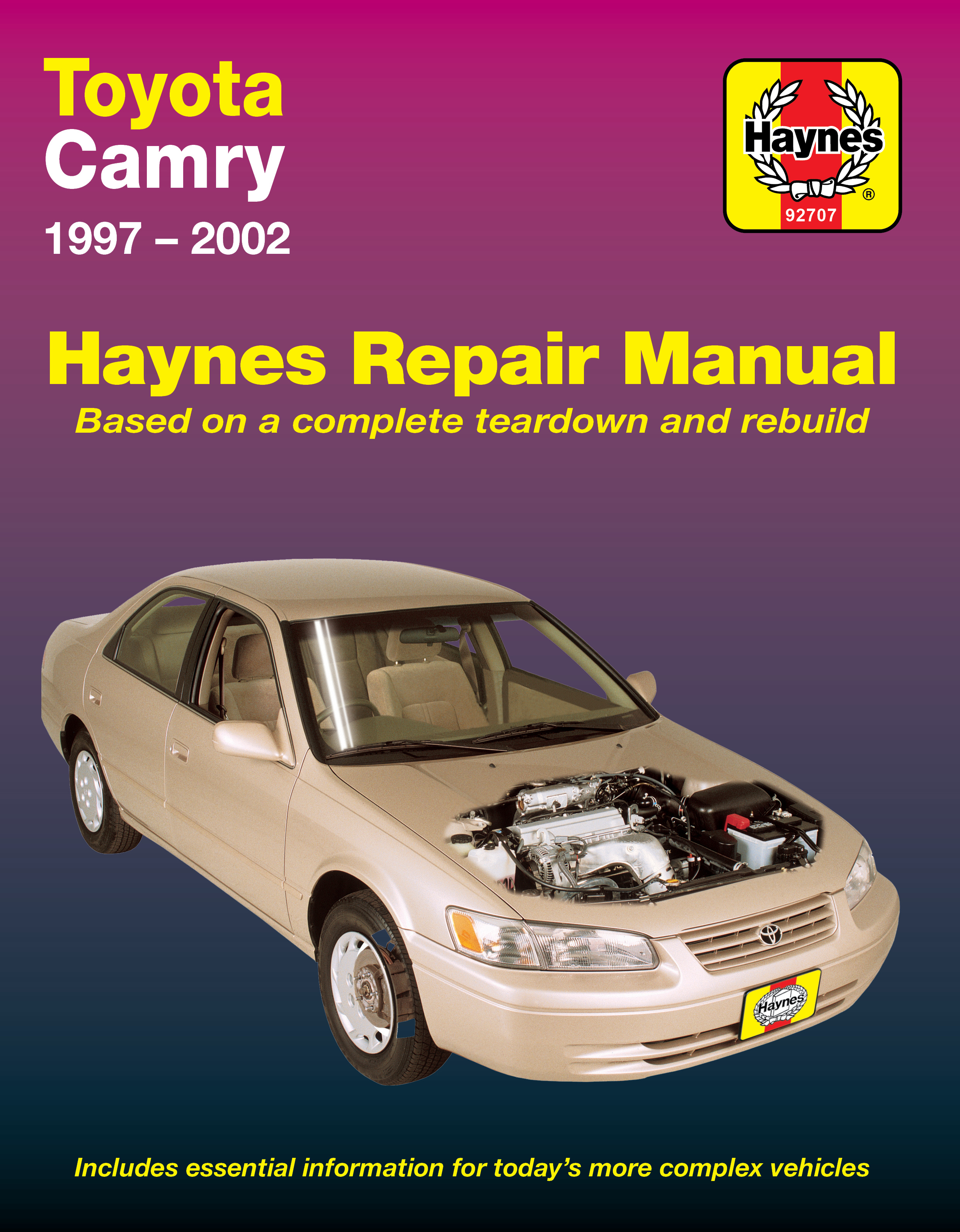 Owner Manual 1997 Toyota Camry 97 Operator Maintenance Quick Tip Book 