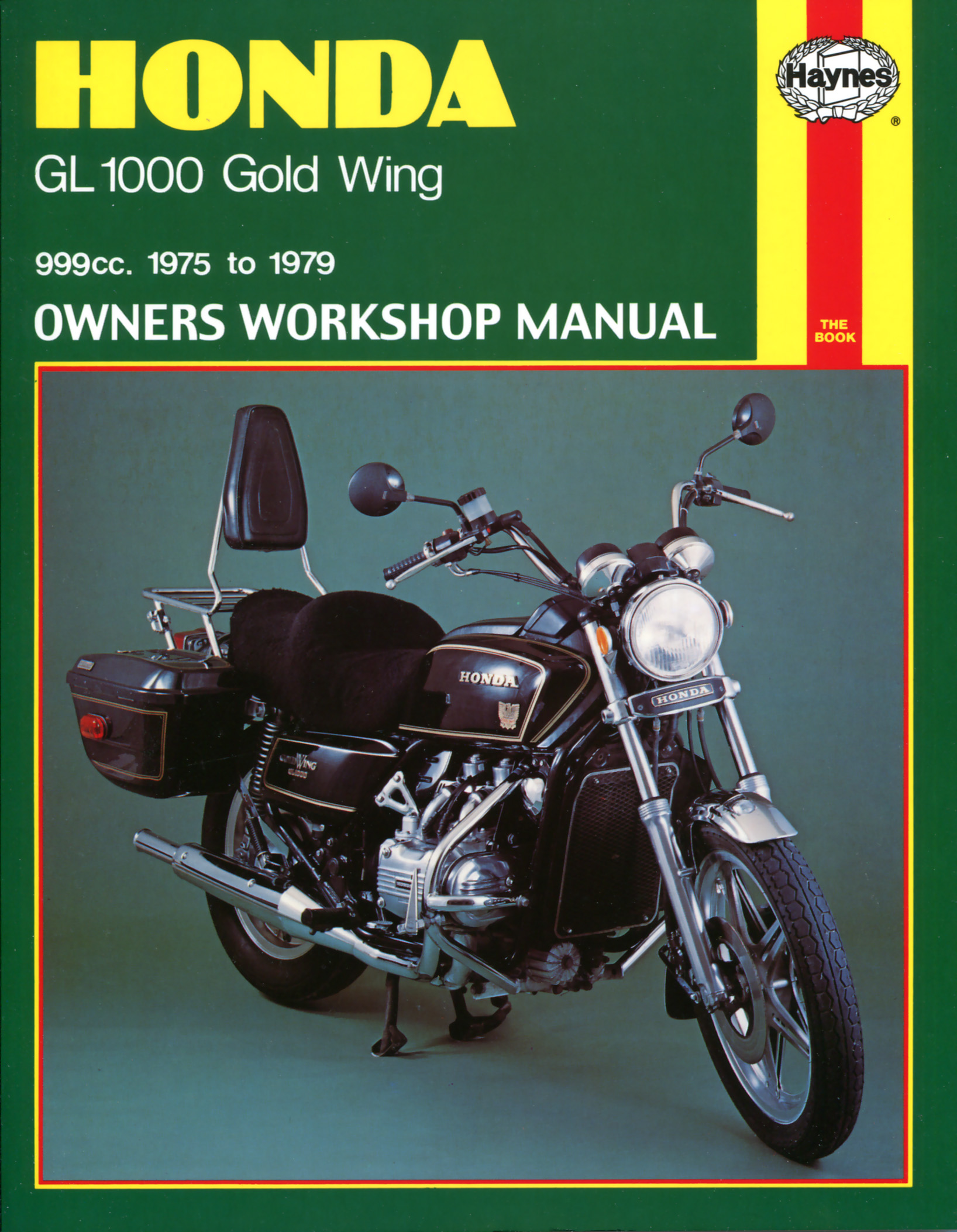 Honda Motorcycle GL1000 Gold Wing 1975 1979 Haynes Repair Manuals  Guides