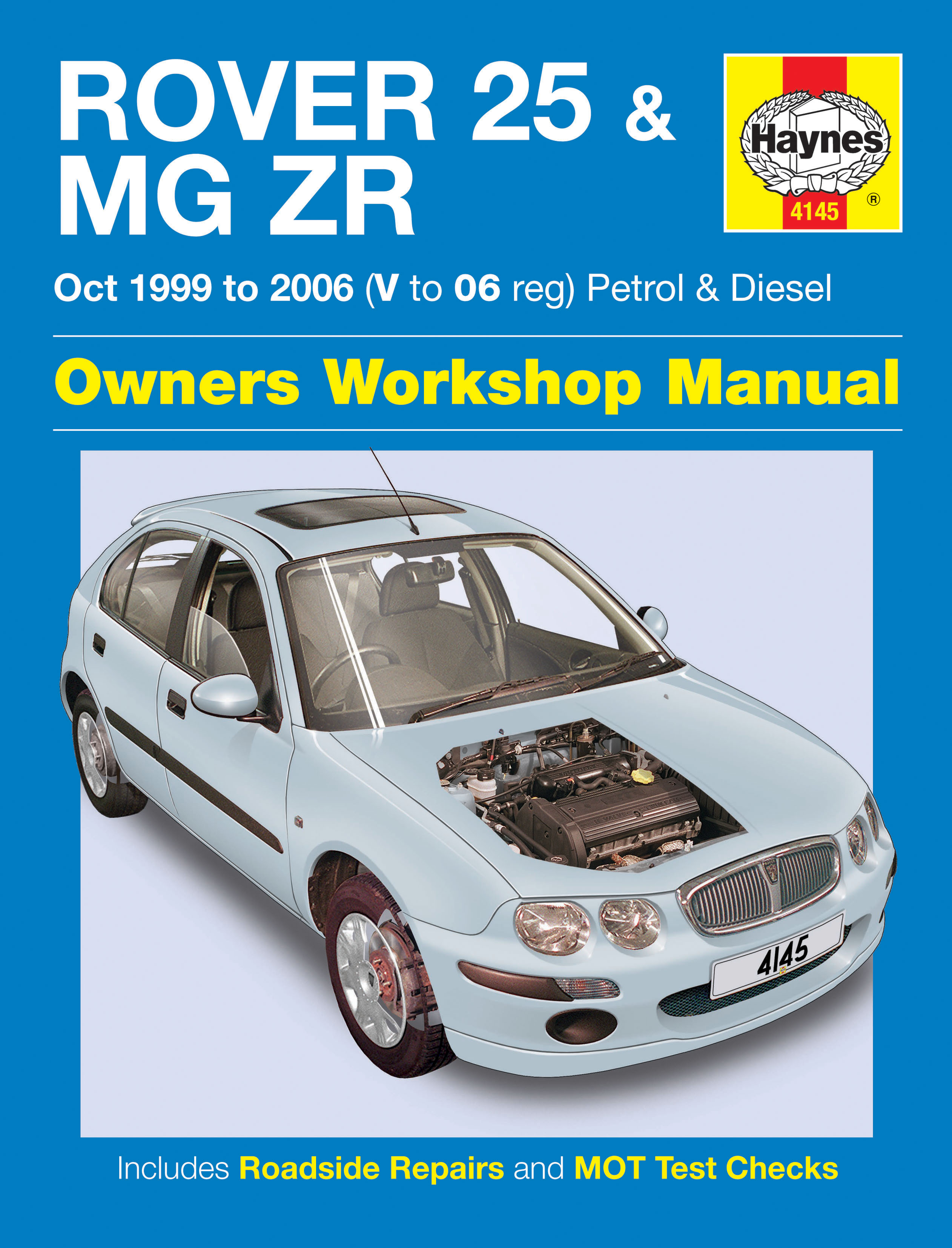 *NEW/UNUSED* RCL 0596, 2nd Edition Rover 25 Owner's Handbook 