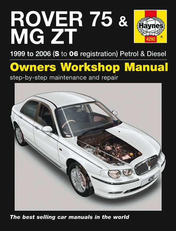 4384 Haynes Manual V to 55 Reg Rover 45 MGZS 1.4 1.6 1.8 Petrol 2.0 TD 99-05 