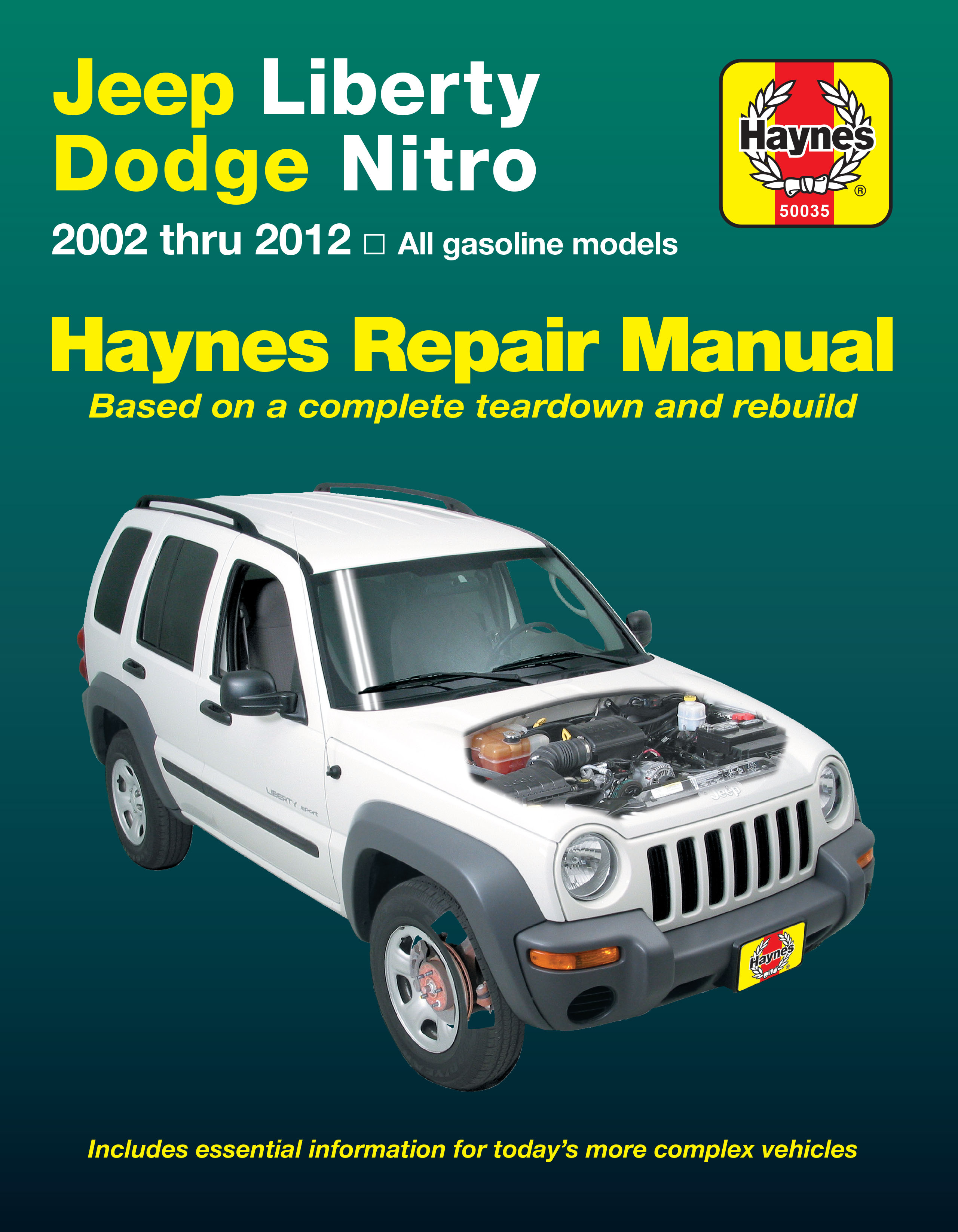 Repair Manual 2002-2012 50035 Haynes Jeep Liberty 