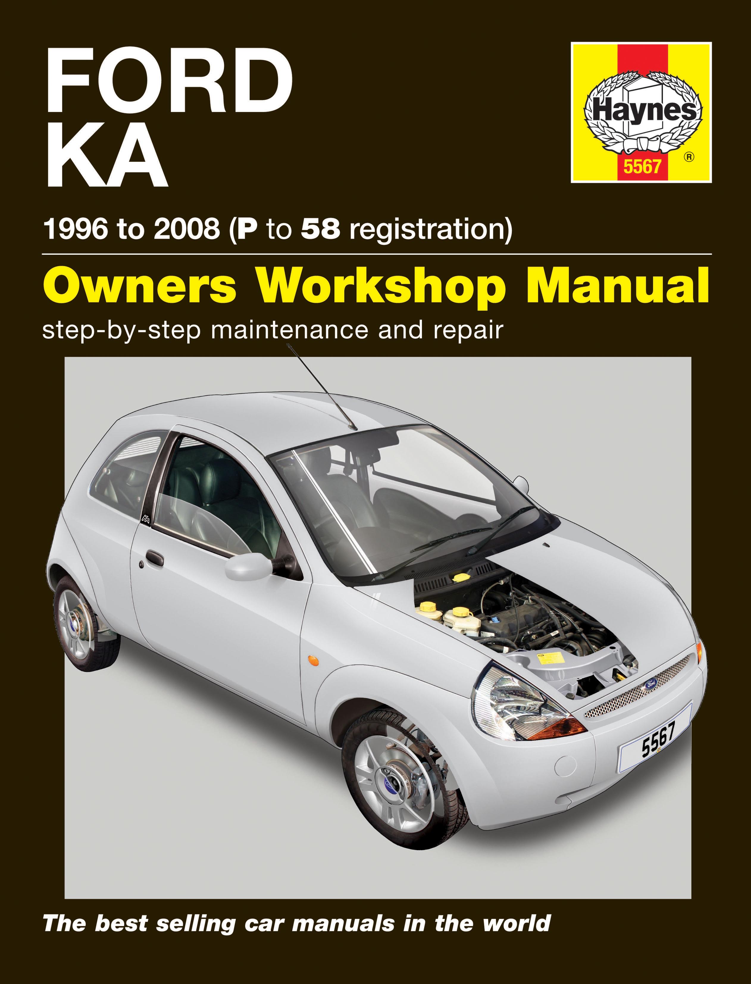 Ford Ka 58 a 14 gasolina Haynes manual en línea 2009-2014 