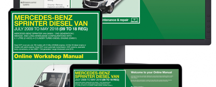 20 videos with every online Mercedes Sprinter Manual! | Haynes