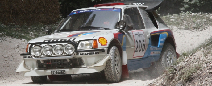 Peugeot 205 T16 Group B Rally Car