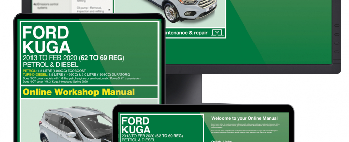 Ford Kuga service guide videos