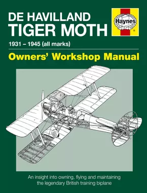 De Havilland Tiger Moth Manual (paperback)