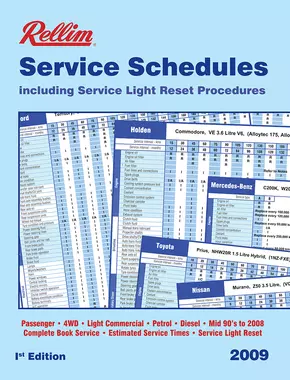 Rellim Service Schedule Vol 1 2009 Edition