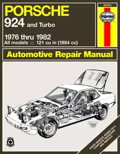 Porsche 924 1977 - 1982 Haynes Repair Manuals & Guides