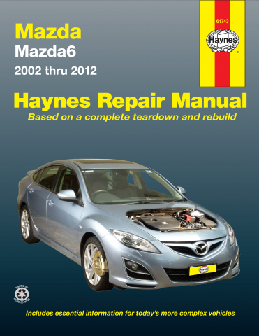  Mazda 6 (GH) 2008 - 2012 Manuales de reparación de Haynes