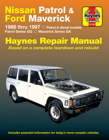 Nissan Patrol Haynes Repair Manuals, Nissan Patrol Y60 Wiring Diagram Pdf