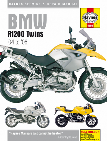Clymer Workshop Manual BMW R1200 Twins 2004-2009 Service & Repair 