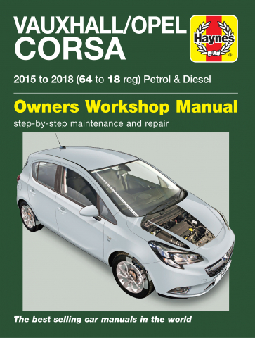 Haynes Manual no 4079 Onwards Vauxhall Corsa 00-03 Petrol & Diesel X Reg