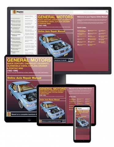 Buick Century 1982 - 1996 Manuales de reparación de Haynes
