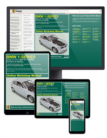 BMW 1-Series 2004 - 2011 Haynes Repair Manuals & Guides