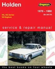 Holden HZ manual