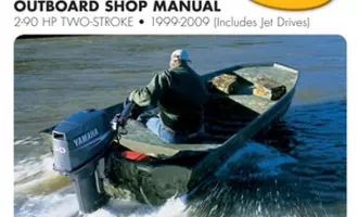 Clymer Workshop Manual Yamaha 2-90 HP Two-Stroke Outboard Jet Drive 1999-2009 