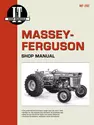 Massey-Ferguson MF175-180 Gas & Diesel, MF205-220 Diesel, and MF2675-2805 Diesel Tractor Service Repair Manual