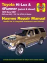 Toyota HiLux/4Runner (1979 - 1997) Haynes Repair Manual