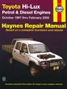 Toyota HiLux (97-05) Haynes Repair Manual
