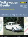 Volkswagen Beetle (54 - 71) Gregorys Repair Manual
