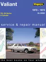 Chrysler Valiant (70 - 73) Gregorys Repair Manual