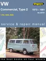Volkswagen Commercial Series, 1700, 1800, 2000 (73 - 81) Gregorys Repair Manual