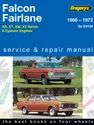Ford Falcon and Fairlane 8 Cyl (66 - 72) Gregorys Repair Manual