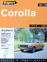 Toyota Corolla (78 - 81) Gregorys Repair Manual