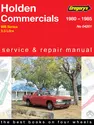 Holden Commercials (80 - 85) Gregorys Repair Manual