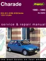 Daihatsu Charade (80 - 93) Gregorys Repair Manual