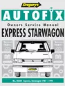 Mitsubishi Express (87 - 94)  Gregorys Repair Manual
