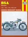 BSA Bantam (48 - 71) Haynes Repair Manual