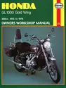 Honda GL1000 Gold Wing (75 - 79) Haynes Repair Manual