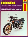 Honda CB250 & CB400N Super Dreams (78 - 84) Haynes Repair Manual