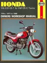Honda CB/CD125T & CM125C Twins (77 - 88) Haynes Repair Manual