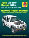 Jeep Cherokee 2002-2012 & Dodge Nitro 2007-2011 Haynes Repair Manual (USA)