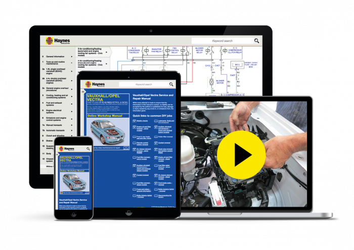 Try a Haynes Online Manual for free