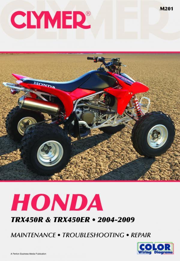 Honda Motorcycle Trx450er Haynes Repair