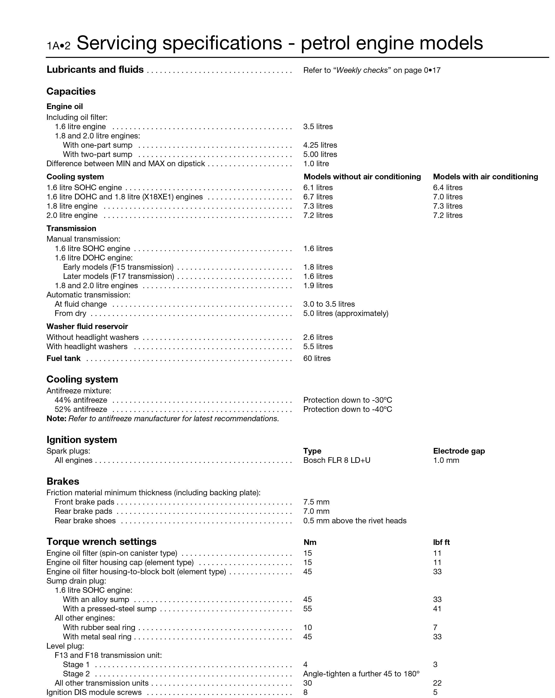 Opel VECTRA 1995 - 1999 Haynes Repair Manuals & Guides