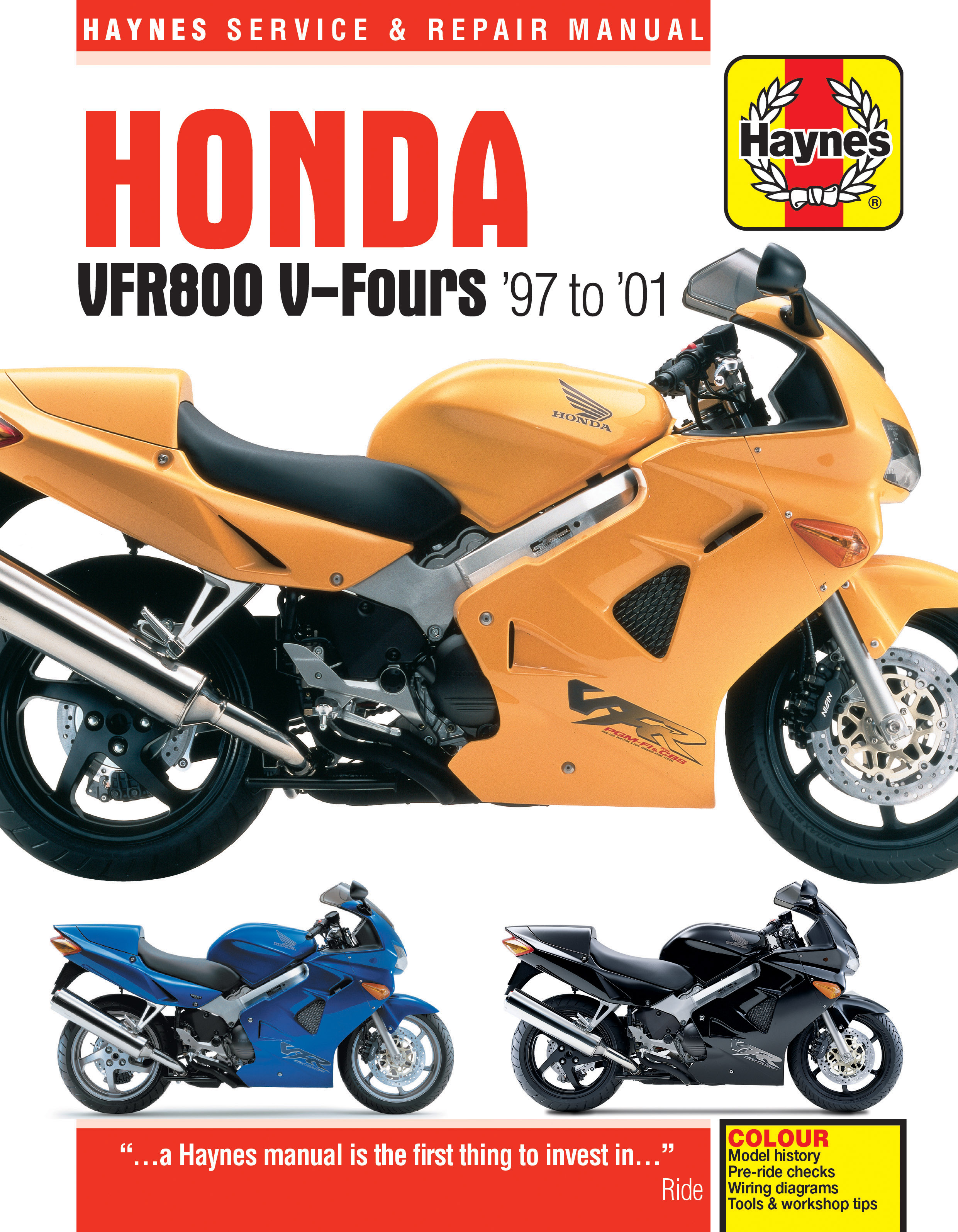 永遠の定番モデル HONDA HONDA:ホンダ サービスマニュアル VFR800