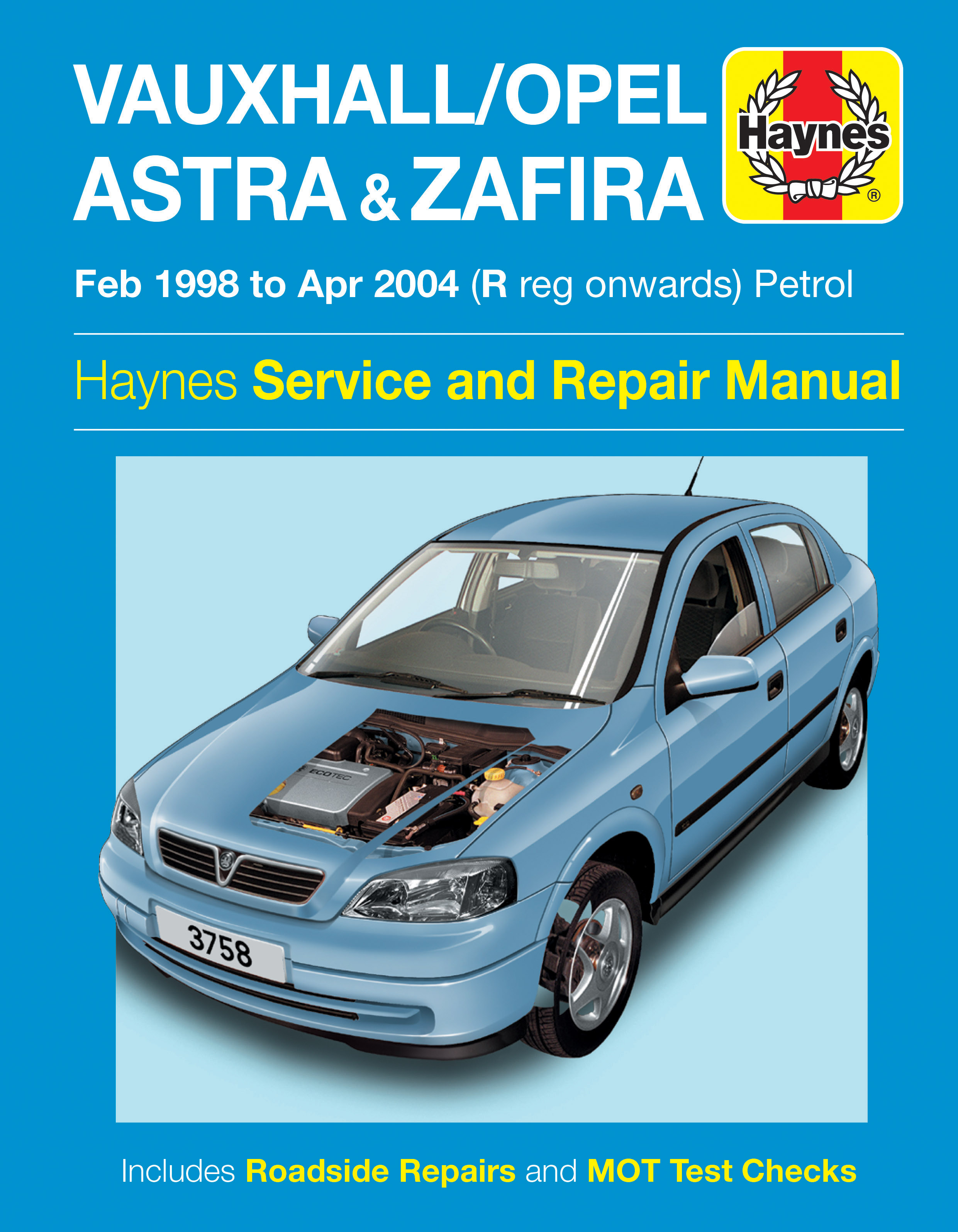 Dec 09-2013 Vauxhall/Opel Astra Petrol & Diesel 59 to 13 Haynes Online Manual 