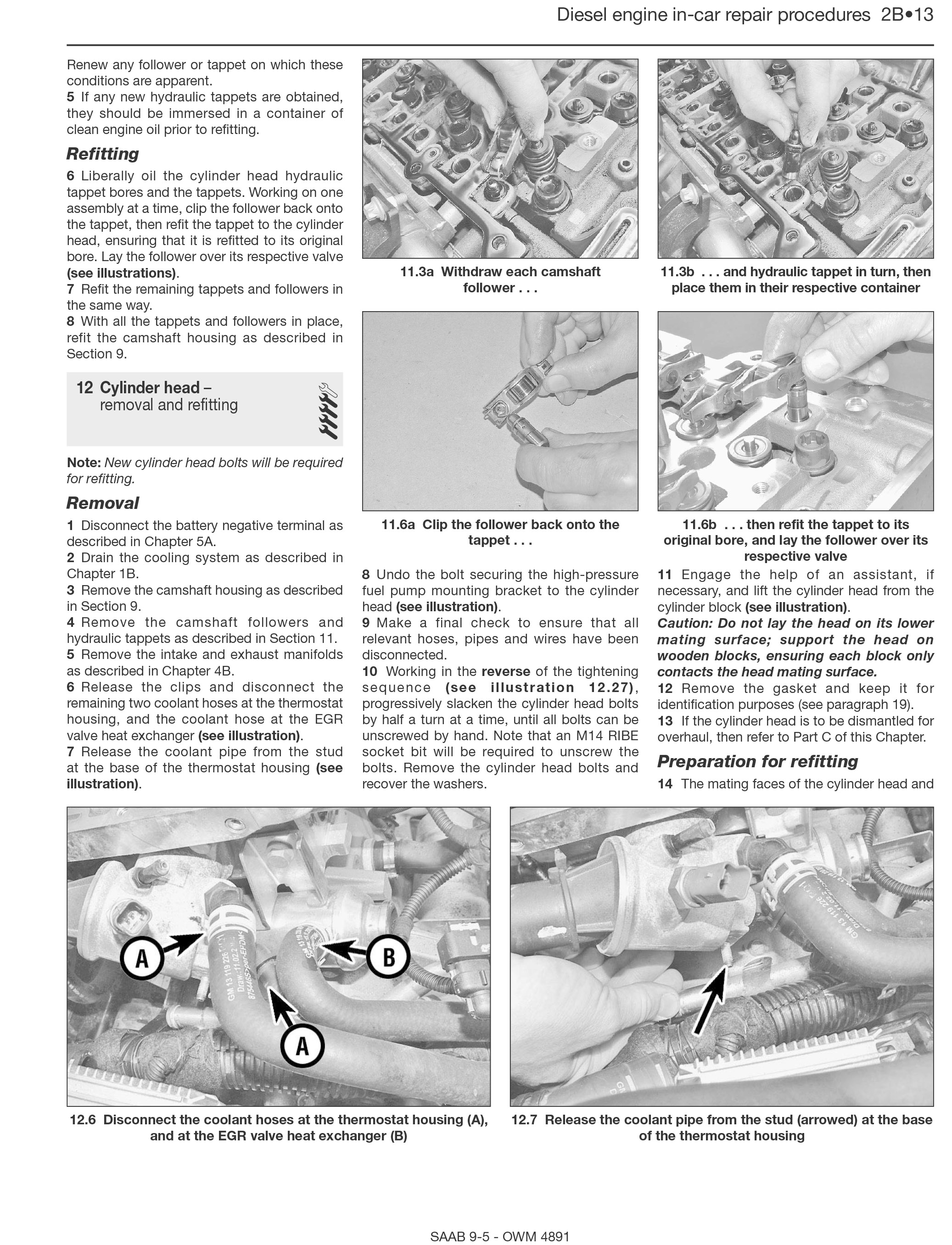 Saab 95 2006 2006 Haynes Repair Manuals & Guides