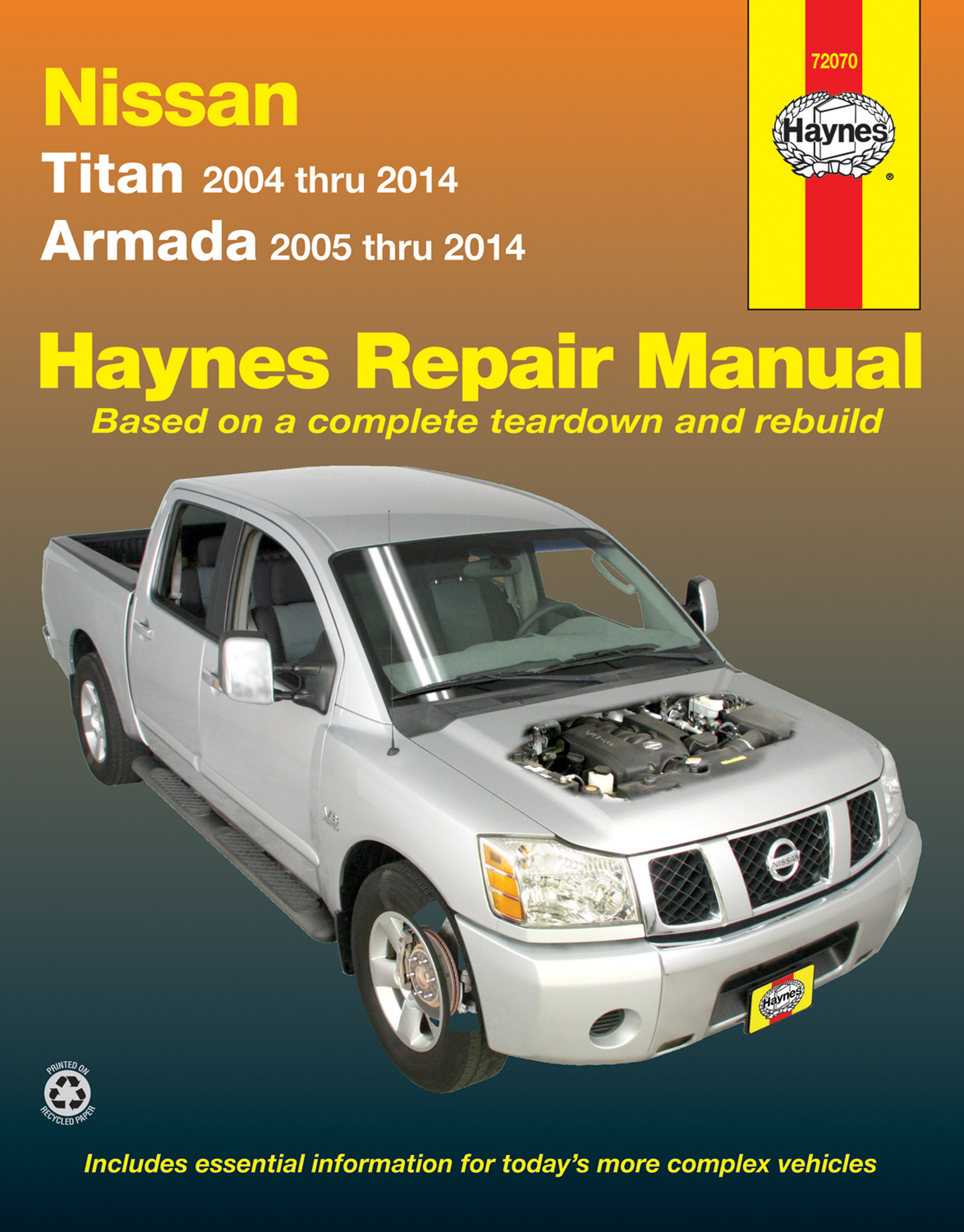 Nissan Pathfinder Armada 2004 2004 Haynes Repair Manuals Guides