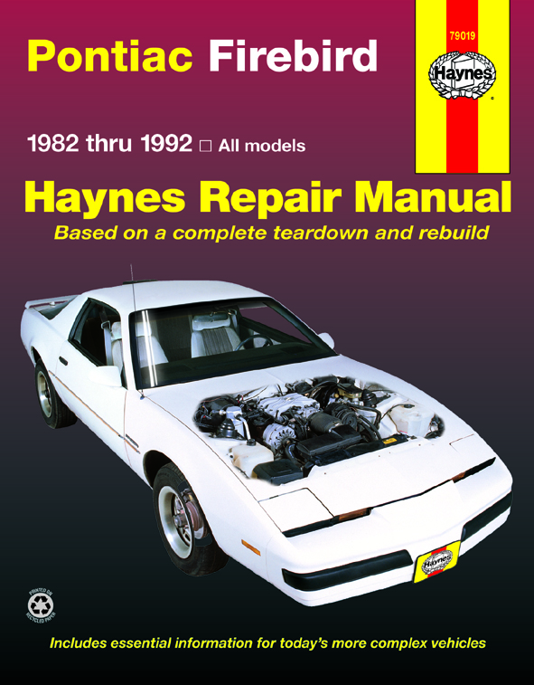 1974 Pontiac Firebird Trans Am Gran Prix Ventura Catalina Service Shop buy Manual X