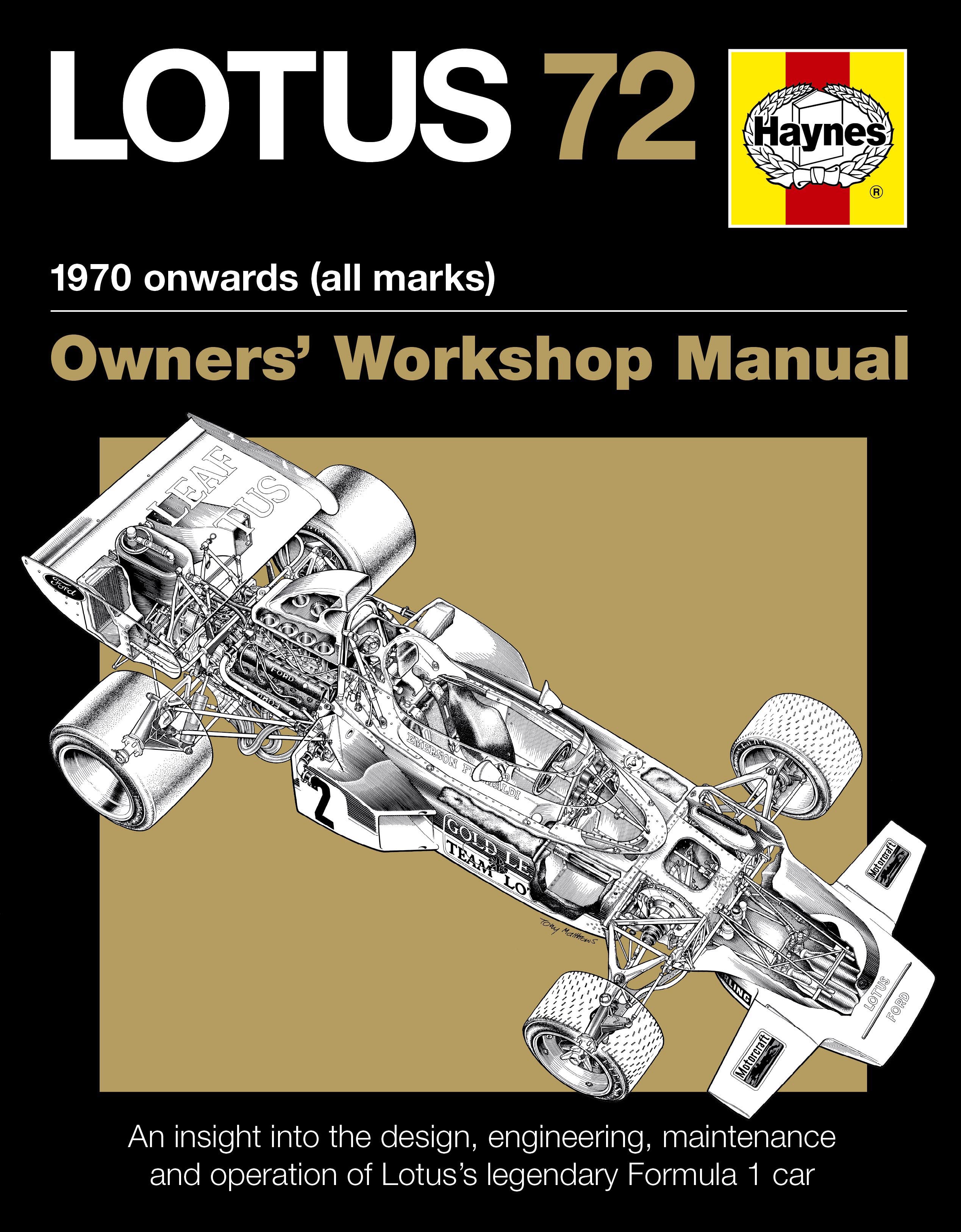 Lotus 72 Owners Manual (paperback) | Haynes Publishing