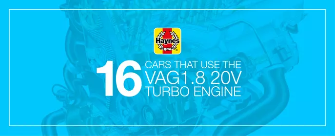 16 cars that use the VAG 1.8 20v turbo engine