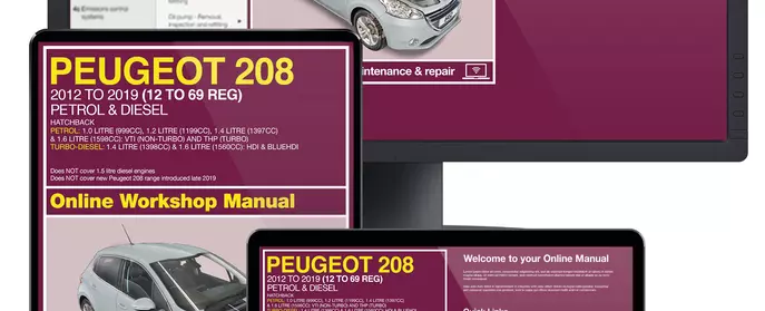 Peugeot 208 Haynes manual service