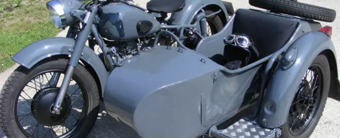 Dnepr MT9 motorbike sidecar Haynes.com
