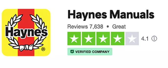 Haynes reviews on Trustpilot